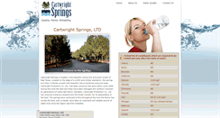 Desktop Screenshot of cartwrightsprings.com